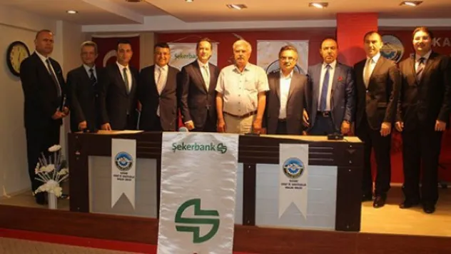 KESOB esnafın yanında