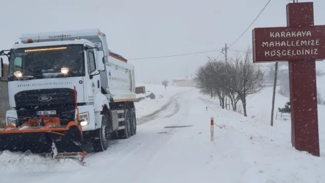 Kırsalda kapalı yol kalmadı