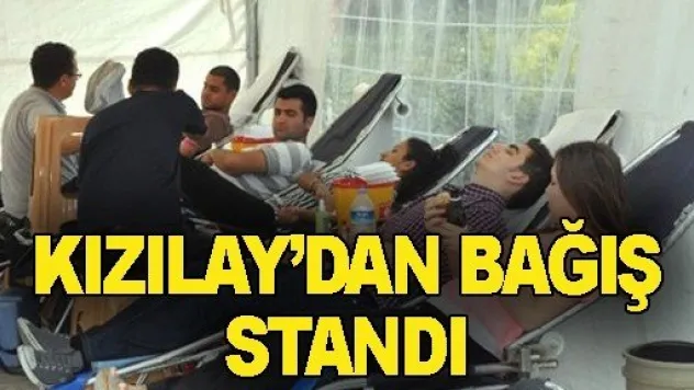 Kızılay, Forum Kayseri Avm Bahçesinde Stant Açtı