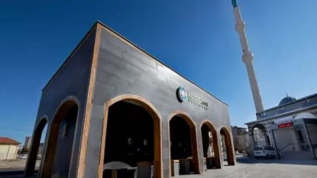 Kocasinan Belediyesi 5 yılda 12 adet tek tip kemerli şadırvan yaptı