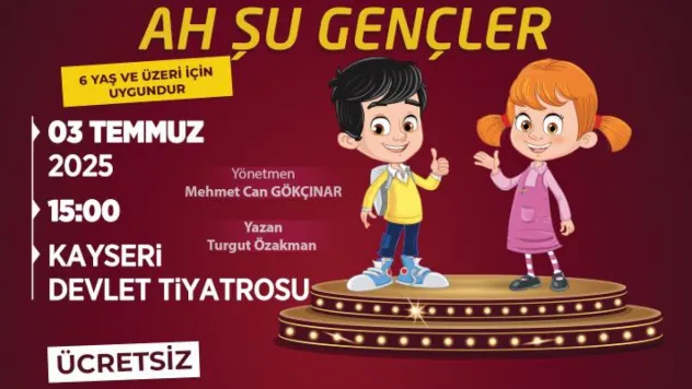 Kocasinan Belediyesi'nden iki ayrı tiyatro gösterisi