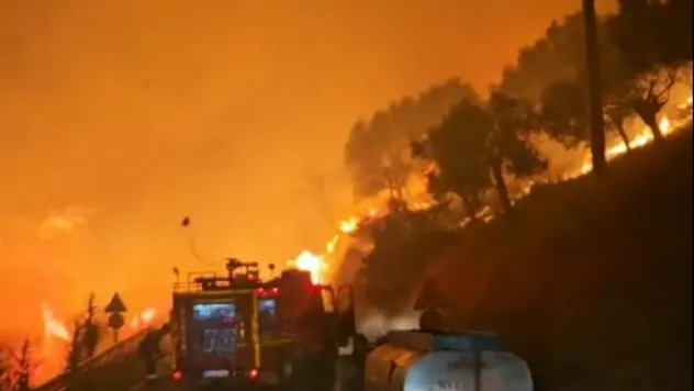 Kocasinan Belediyesi'nden İzmir'deki yangın söndürme mücadelesine destek