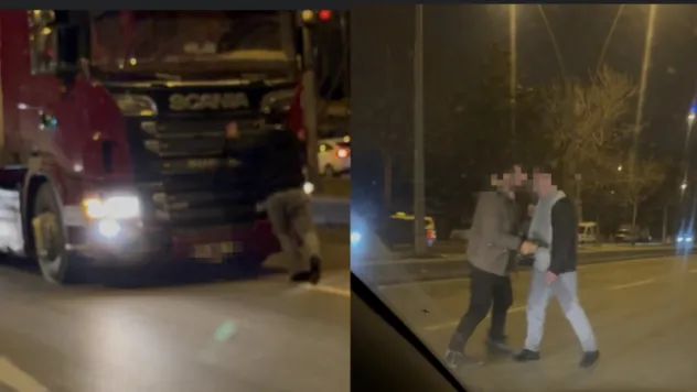 Kocasinan Bulvarında alkollü şahıs tarfiği kilitledi