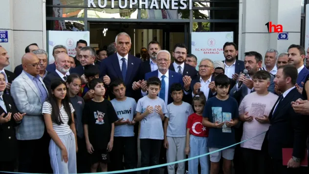 Kocasinan İlçe Halk Kütüphanesi açılışı gerçekleşti