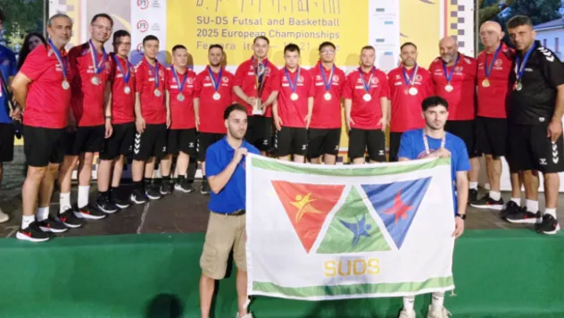 Kocasinan'ın Down Sendromlu Futsal Takımı Avrupa İkincisi Oldu
