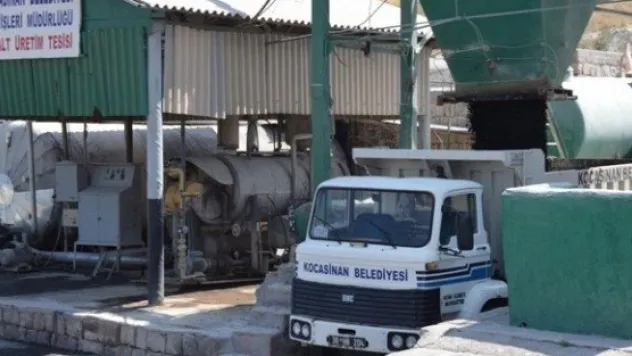 Kocasinan Asfalt Üretimini Artırıyor