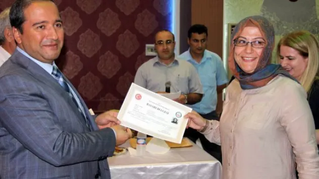 Kocasinan ilçe milli eğitim personeline başarı belgesi verildi