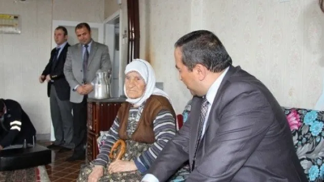 Kocasinan Kaymakamı Ali Candan'dan Yaşlı Vatandaşlara Ziyaret