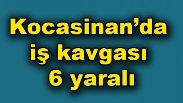 Kocasinan'da 'İş' Kavgası