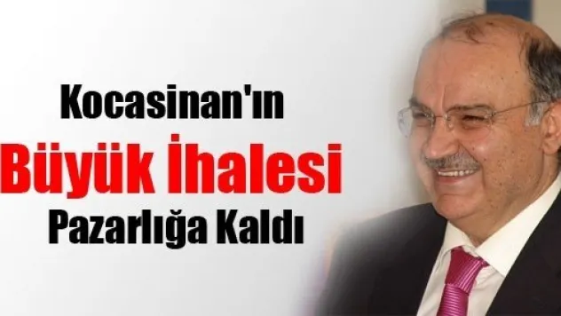 Kocasinan'ın Büyük İhalesi Pazarlığa Kaldı