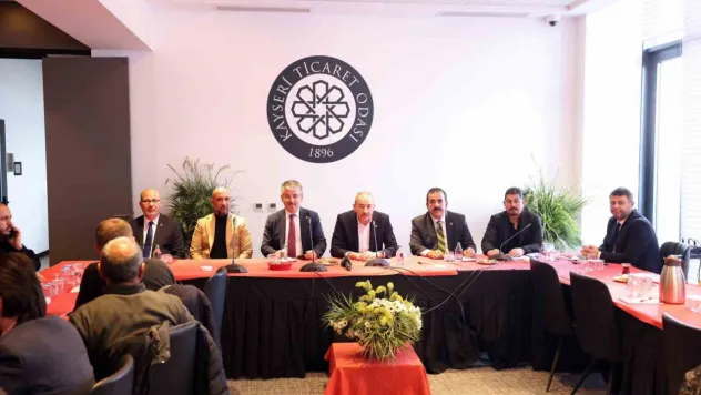 Yolcu taşımacılığı sektörünün sorun ve talepleri Çopuroğlu'na iletildi