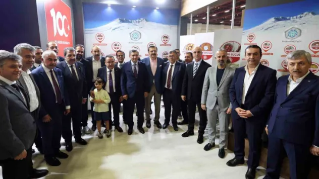 Kayseri'nin Yöresel ürünleri Antalya YÖREX Fuarı'nda tanıtıldı