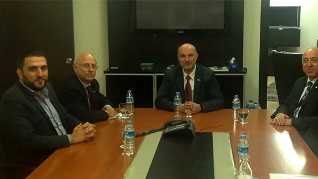 KTO HEYETİ DEİK BAŞKANI VARDAN İLE BULUŞTU