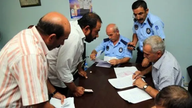 Kurban pazarında 500 esnafın yeri kura ile belirlendi