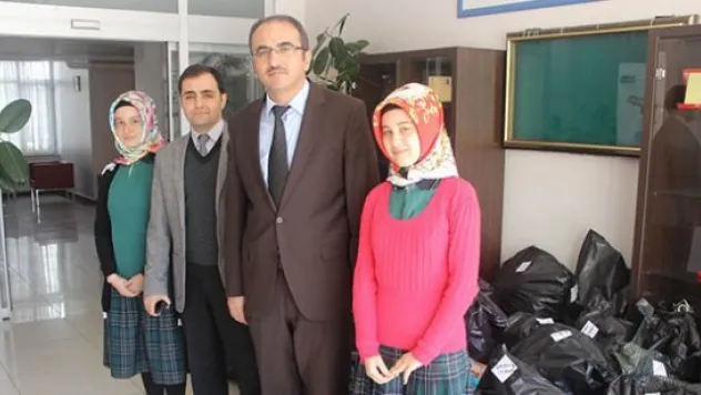 Liseli öğrencilerden anlamlı kampanya