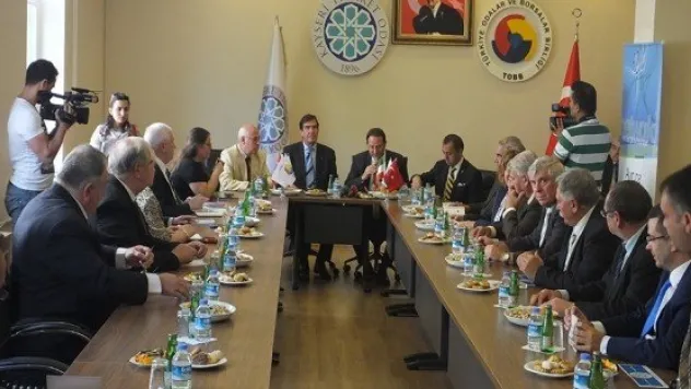  Macaristan Heyeti KTO'da: 'Kayseri güzel bir şehir'.