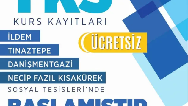 Melikgazi Belediyesi YKS kurs kayıtları başladı