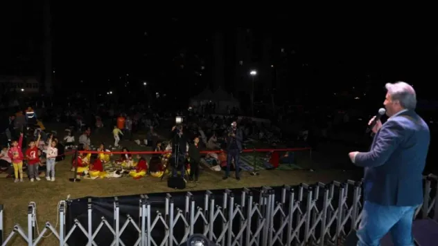 Melikgazi'de çocuklar hem bayramlarını kutladı hem iftarlarını yaptı