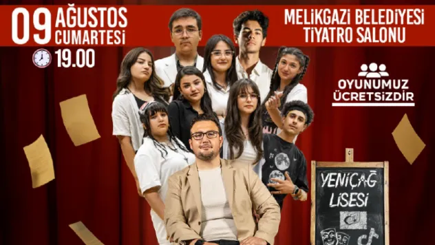 Melikgazi'de perde Arkası Tiyatro Oyunu sahnelenecek