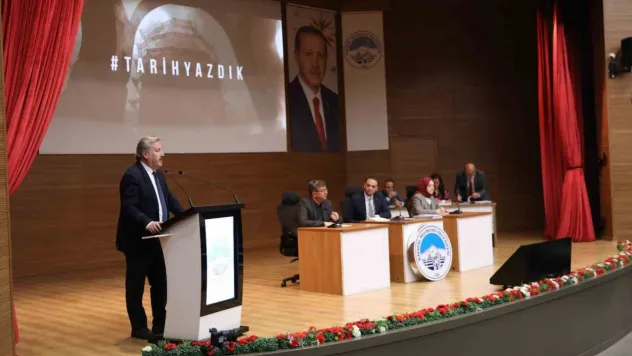 Melikgazi'de yeni dönemin ilk meclis toplantısı yapıldı