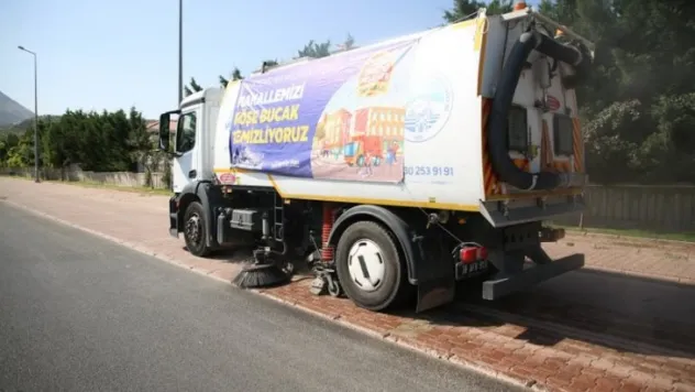 Melikgazi'nin Toplu Temizlik Çalışmaları Devam Ediyor