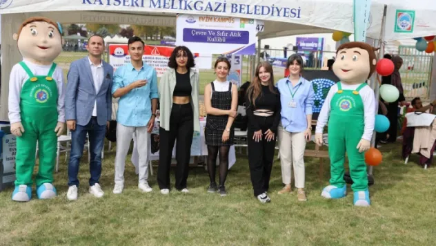 Melikgazi ve Erü'den üniversiteli öğrencilere sıfır atık farkındalığı