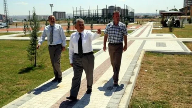 Melikgazi Belediyesi kaykay parkı inşa ediyor