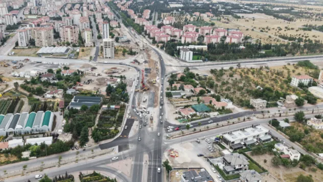 Meteoroloji Katlı Kavşağı İnşaatı Devam Ediyor