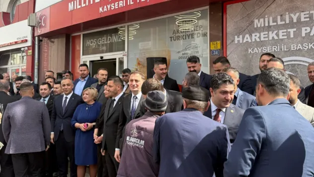 MHP'de bayramlaşma töreni düzenlendi