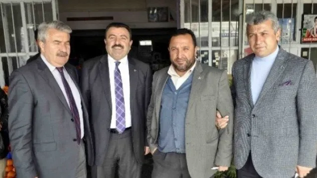 Mhp Başkan Adayı Özsoy Hal Ve Doğu Sanayi Esnafını Ziyaret Etti 