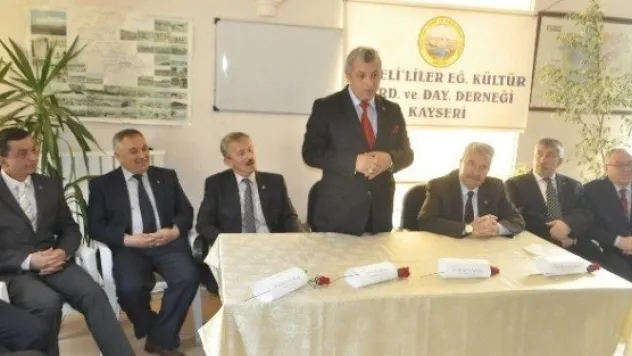 Mhp'li Başkan Adaylarından Develiler Derneğine Ziyaret