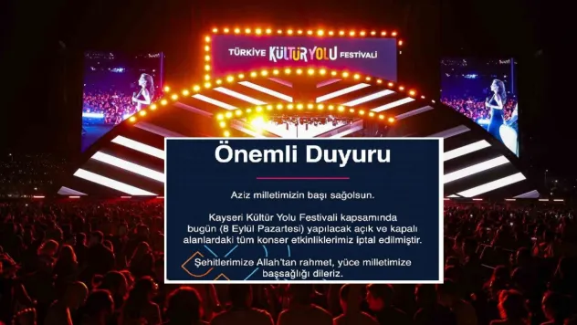 Milletimizin Başı Sağ Olsun: Kültür Yolu Konserleri İptal!