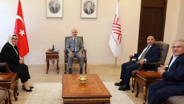 Milletvekili Böhürler'den YÖK Başkanı Özvar'a ziyaret