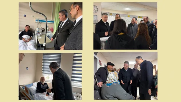 Milletvekili Çopuroğlu'dan Hastane Ziyareti