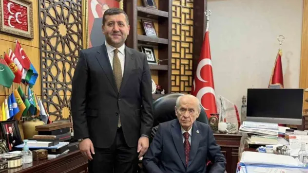 Milletvekili Ersoy, Bahçeli'yi makamında ziyaret etti