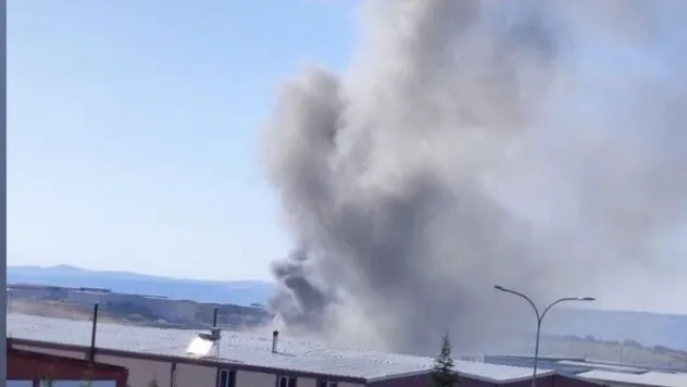 Mimarsinan OSB'de yangın