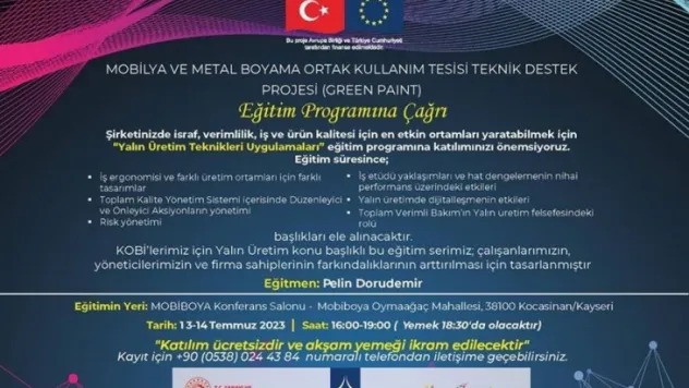 MOBİBOYA'nın iş dünyasına yönelik eğitim seminerleri devam ediyor
