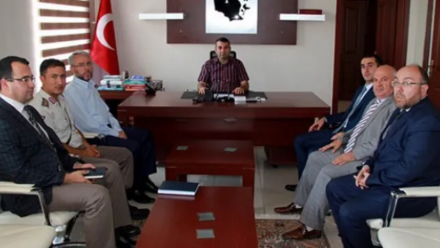 Müftü Güven Bünyan İlçe Müftülüğünü ziyaret etti