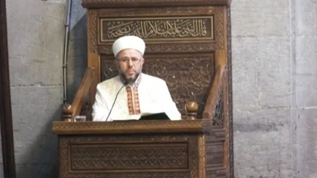 Müftü Güven'in yoğun günü