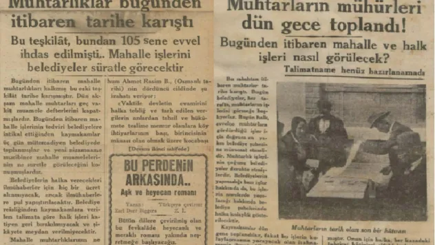 Muhtarlıklar kaldırılmalı mı?