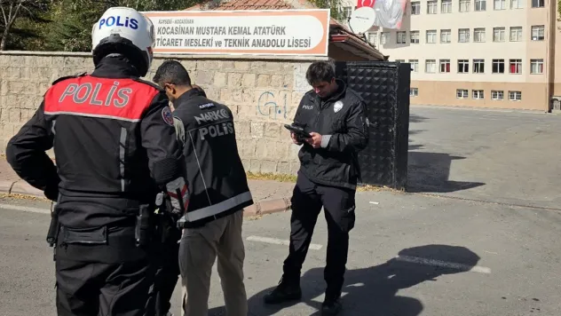 Narko-Okul uygulamasında 16 şahıs sorgulandı