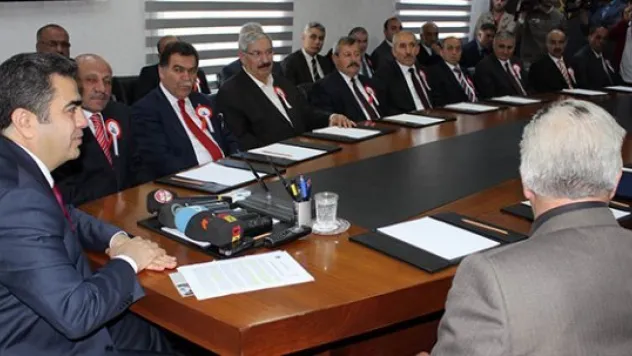 Oda Başkanların'ndan Vali Düzgün'e ziyaret