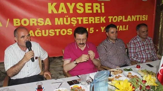 Oda Borsa müşterek toplantısı gerçekleştirildi