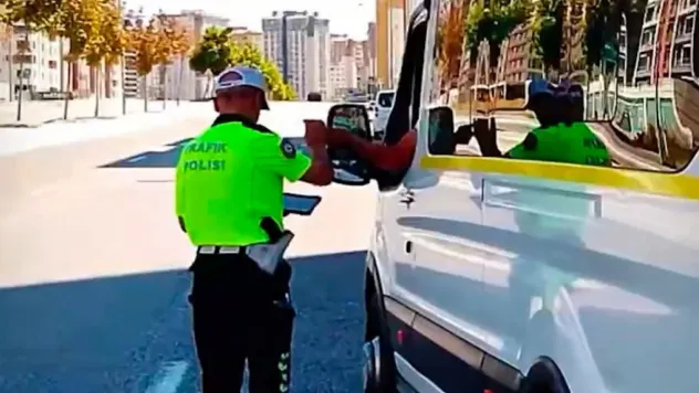 Öğrenci servislerine denetim yapıldı