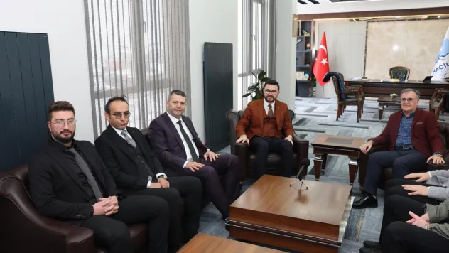 Okandan'ın ilk ziyareti Başkan Özdoğan'a