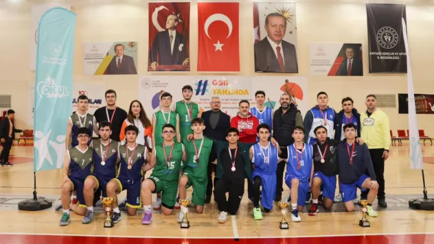 Okul Sporları 3x3 Basketbol Genç Erkekler A İl Birinciliği yapıldı