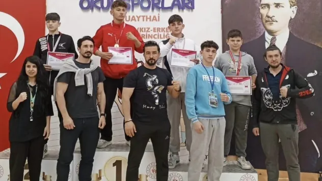 Okul sporlarında Kayseri'ye 7 madalya