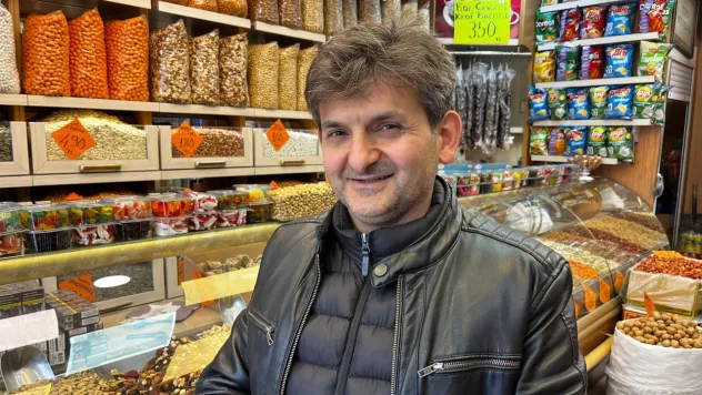 Ömer  Aytekele 'Kuruyemiş fiyatları enflasyondan değil soğuk ve dondan arttı'