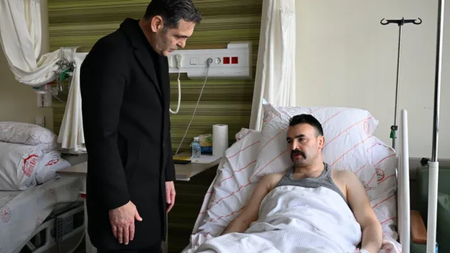 Operasyonda yaralanan özel harekat komiseri Kaplan taburcu edildi