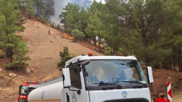 Orman Yangınlarına Karşı Kayseri Belediyelerinden Ortak Mücadele Desteği